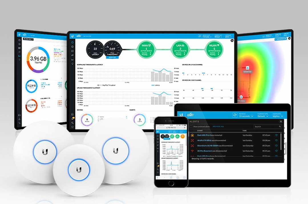 Ubiquiti Wi-Fi Secure scalable Wi-Fi for home and business